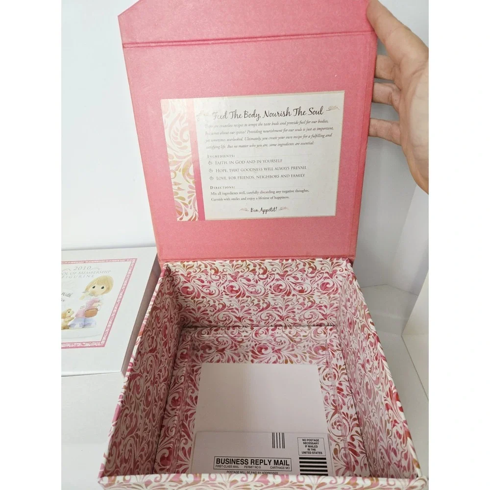Enesco Precious Moments figurine wbox Life is Soup-er With You in Mind 2010 Kit